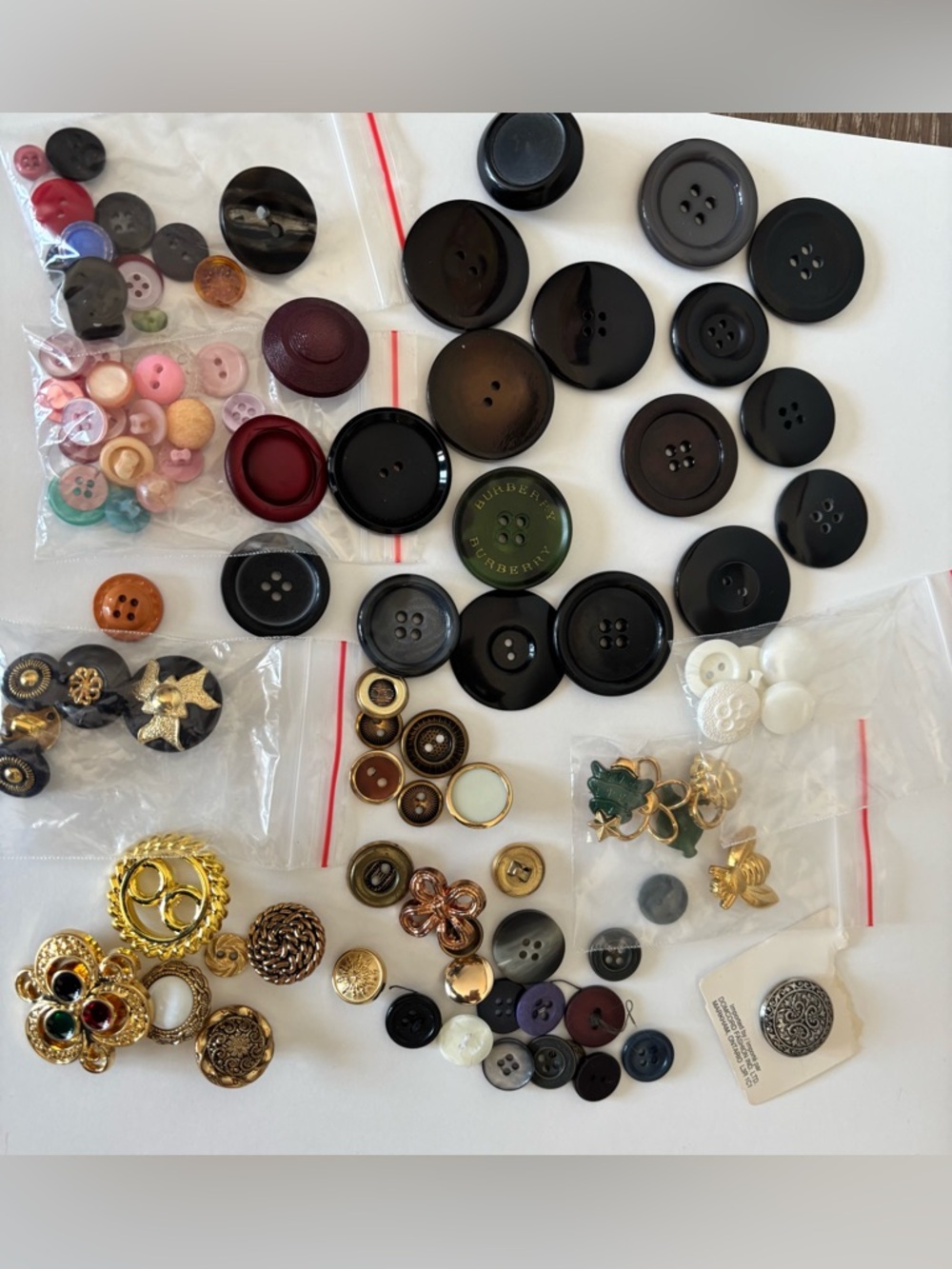 Vintage button singles lot